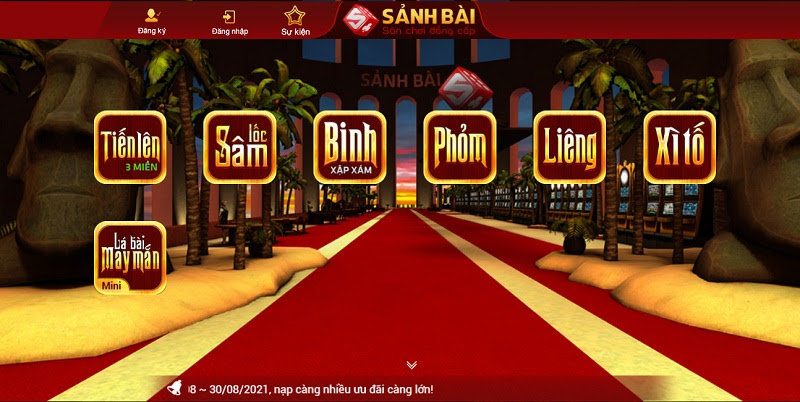Cổng game Sanhbai com là một cổng game uy tín và chất lượng