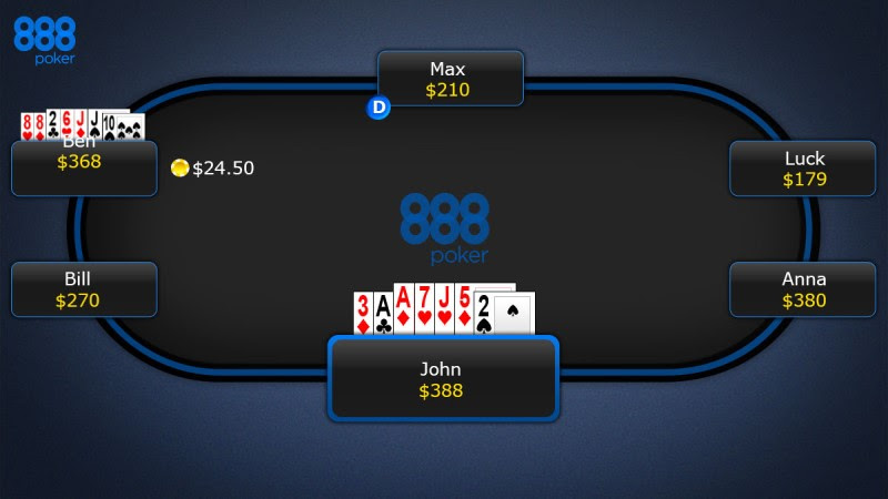 Siêu phẩm 7 Card Stud của nhà 888 Poker