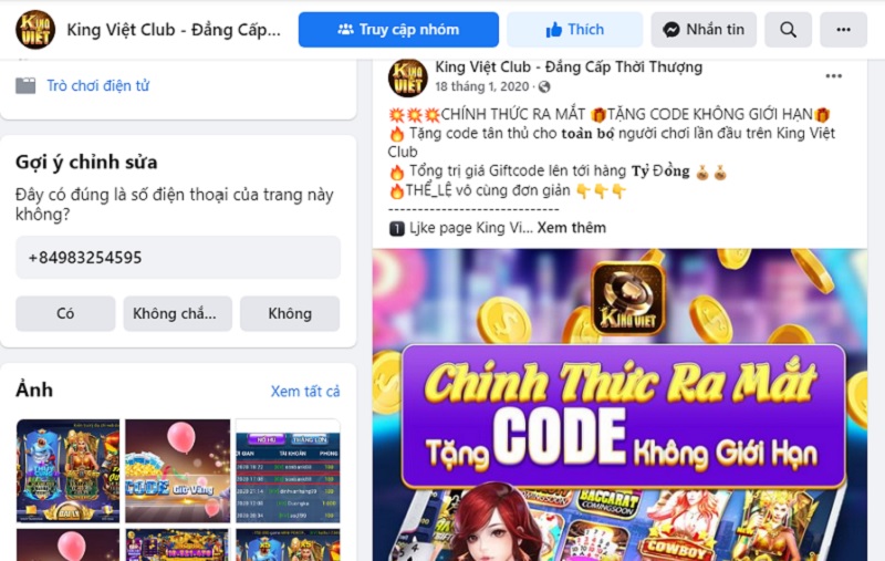 Lưu ý khi nhận Giftcode King Việt Club